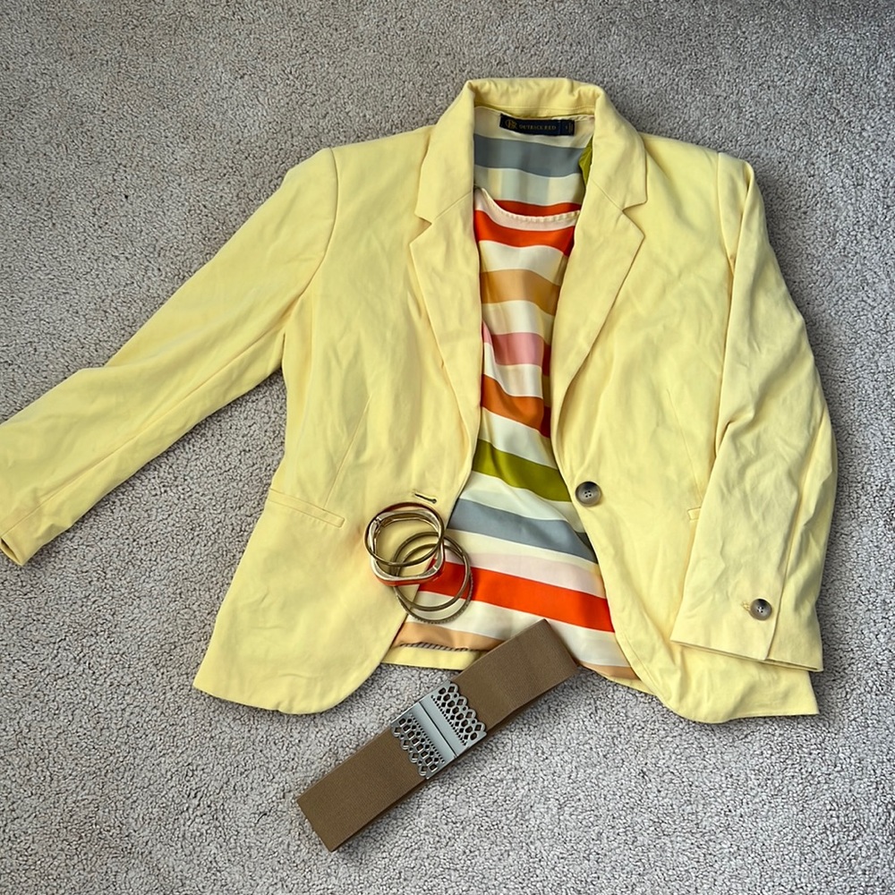 Jacket and blouse